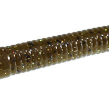 Zoom Mag Finesse Worm 10pk Green Pumpkin Magic 284**