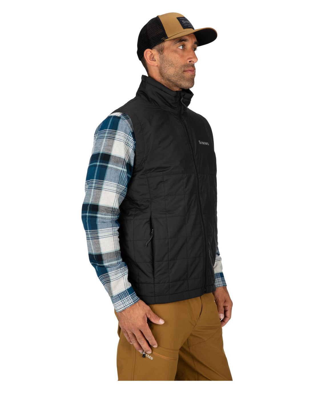 Simms M's Fall Run Vest with Tackle Addict Logo