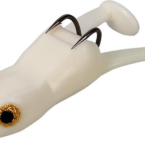 Frog Factory Ribbit Top Toad Pre-Rigged Hollow Body Frog 2 Pk White