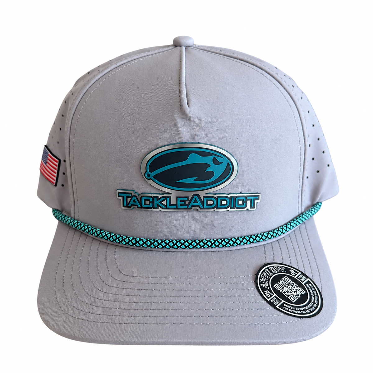 Tackle Addict Hat Sea Green All Gray