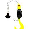 Mr. Crappie Spin Baby Spinnerbait Tuxedo Black