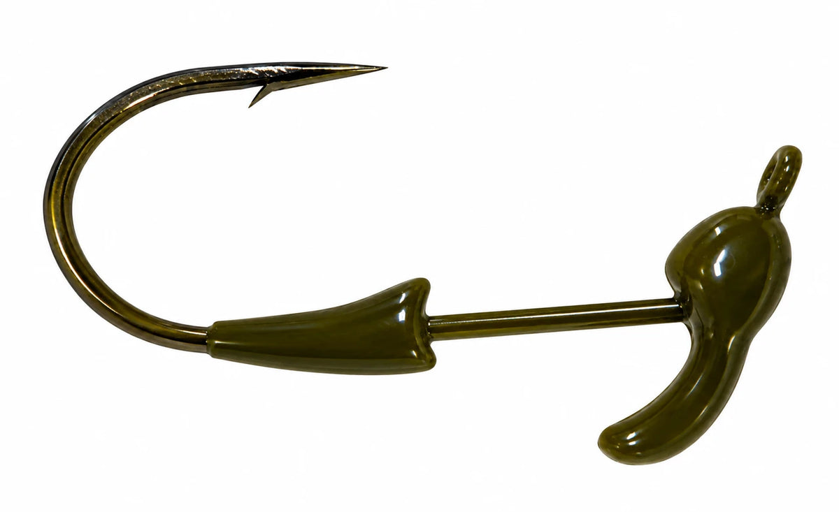 Picasso Urchinator Cradle Jig Heads 2pk Green Pumpkin 0