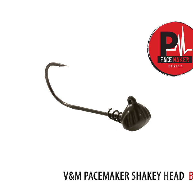 V & M Shakey Head Black