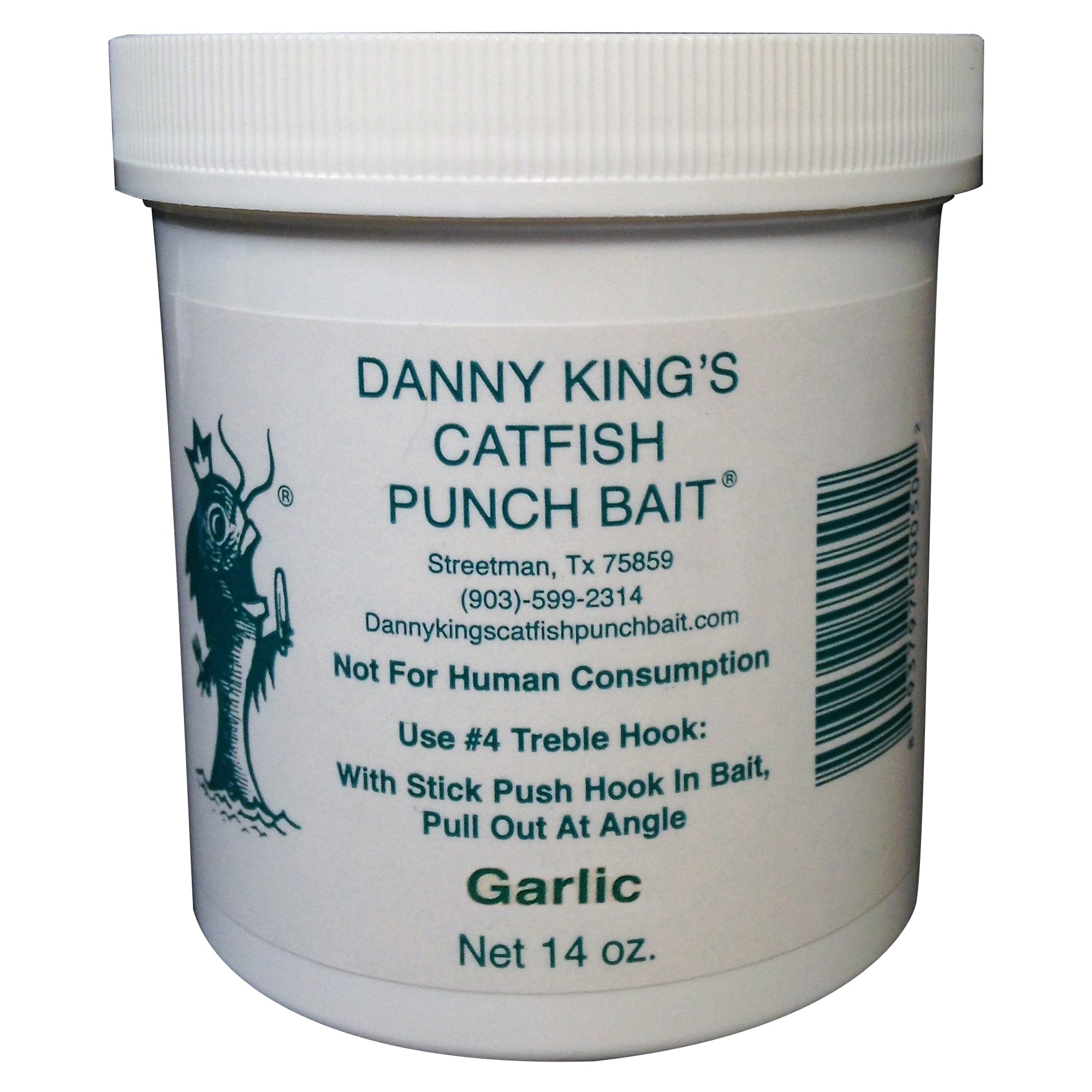 Danny King's Catfish Punch Bait Garlic