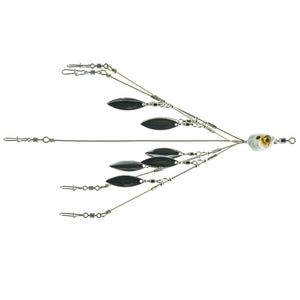 6th Sense Umbrella Rig Spanish Pearl 6.5" 5 Wire 8 Blade