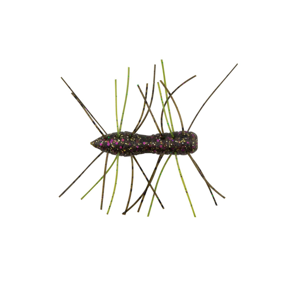 Z-Man Fuzzy Bugz 4pk Green Pumpkin Goby