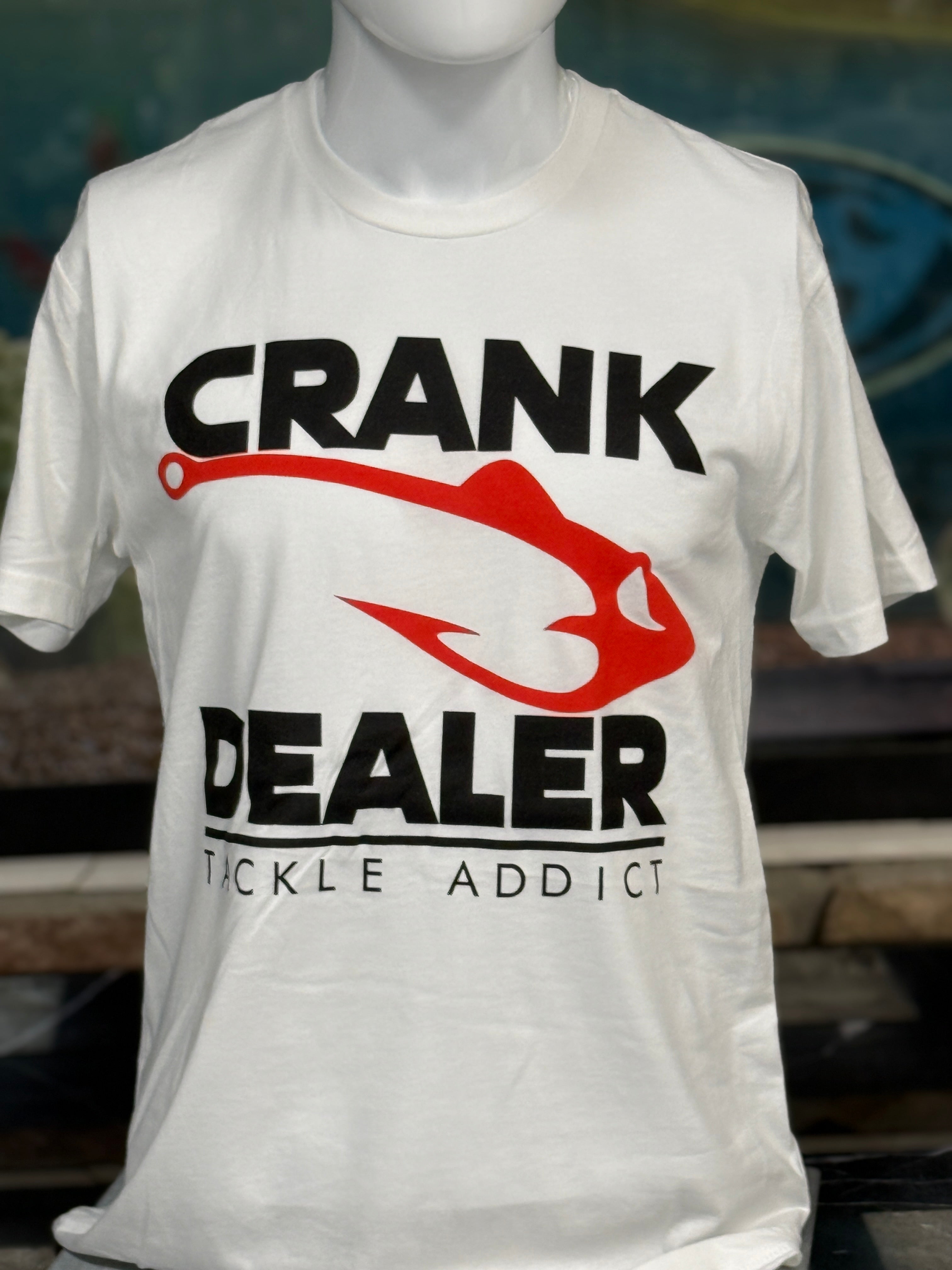 Tackle Addict "Crank" T-shirt White