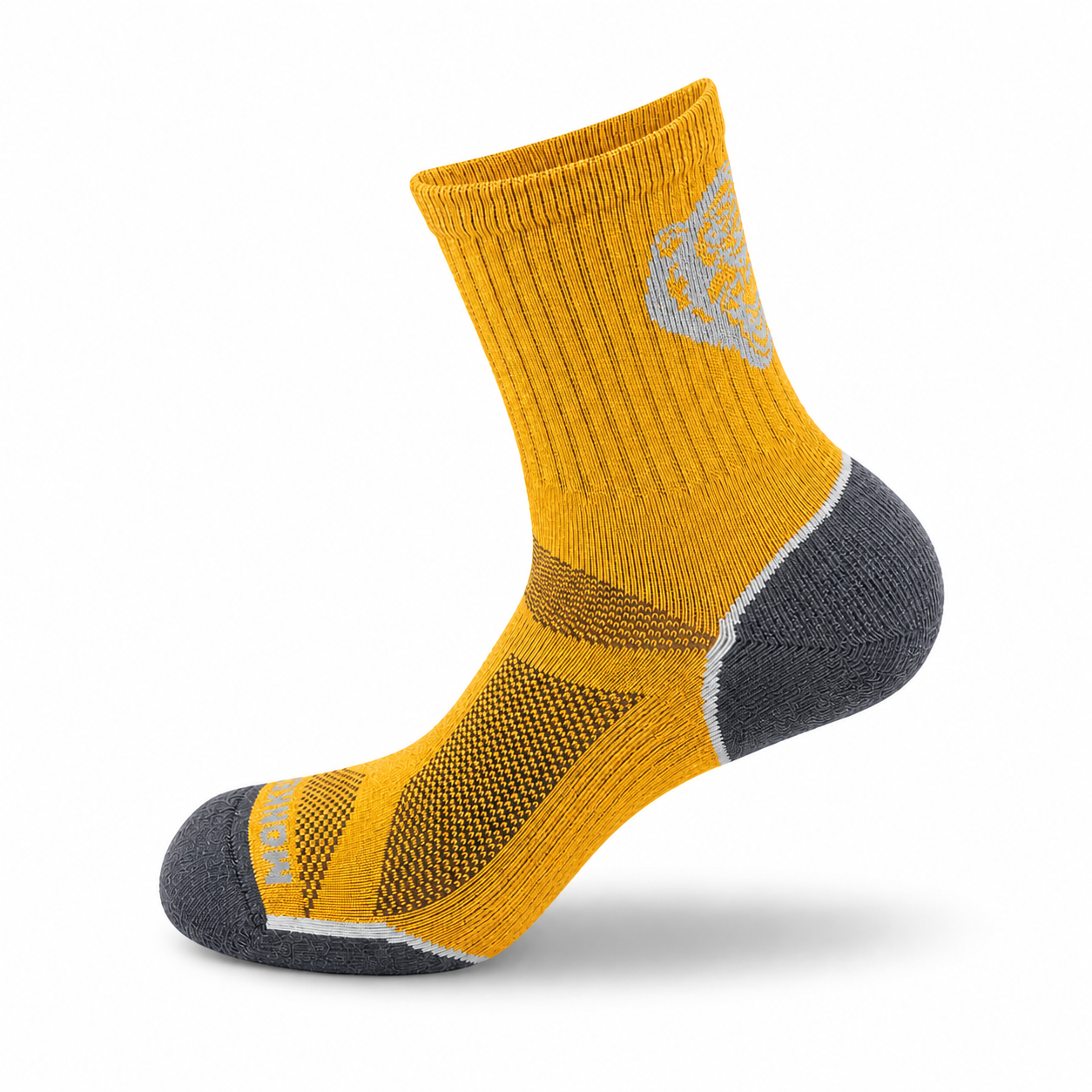 Fish Monkey Guide Series Mini Crew Lightweight Merino Socks Tangerine