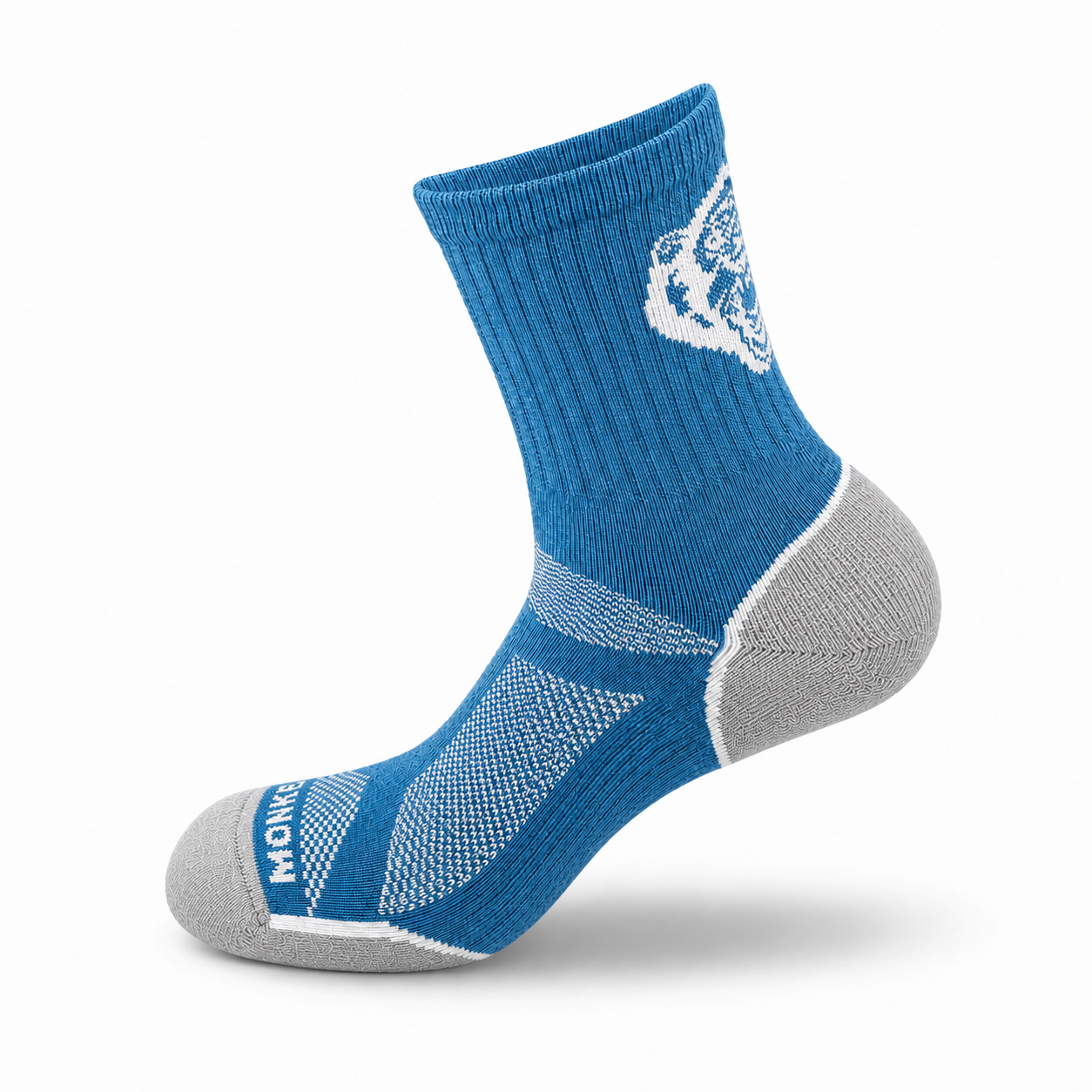 Fish Monkey Guide Series Mini Crew Lightweight Merino Socks Royal