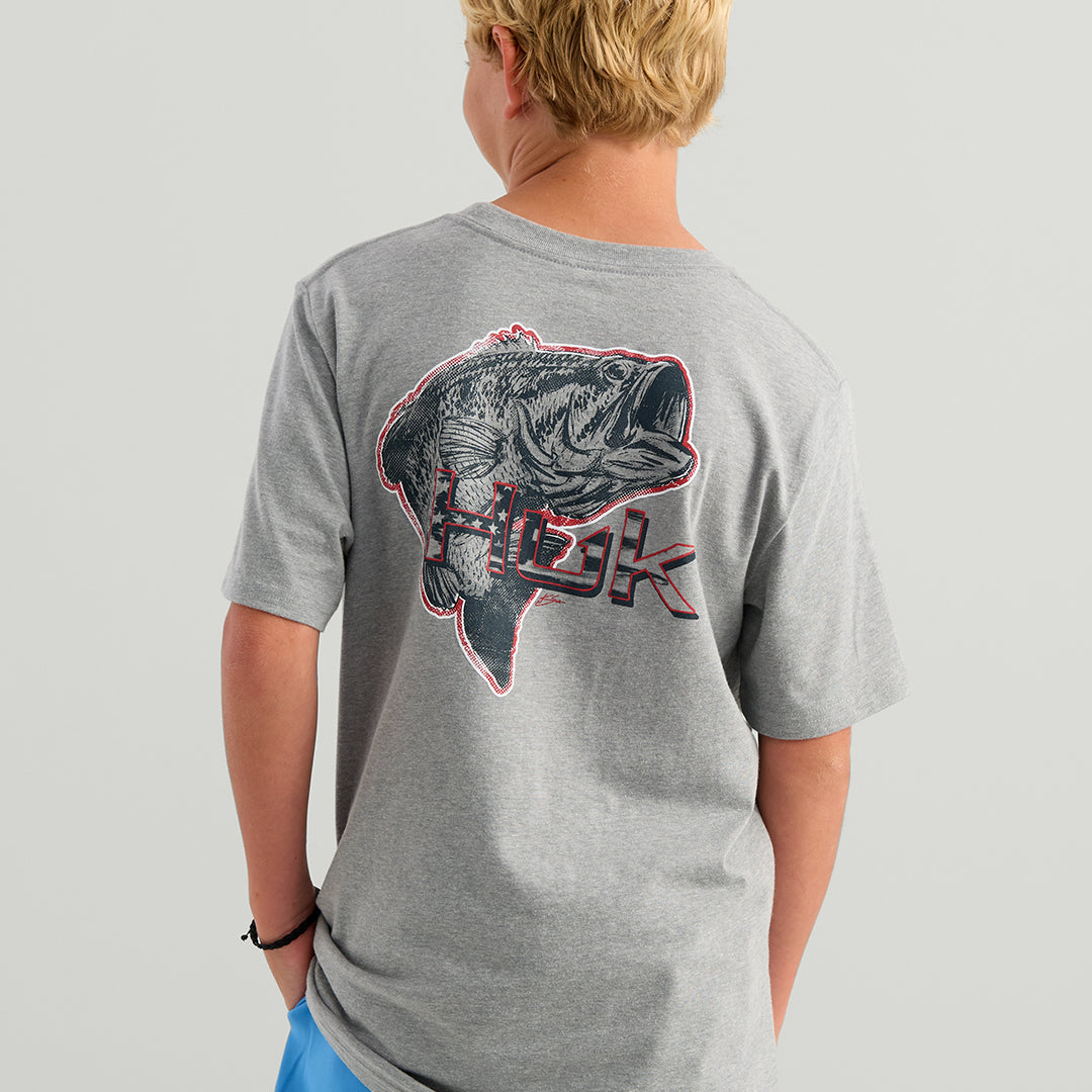 HUK Youth T-Shirts KC Americana