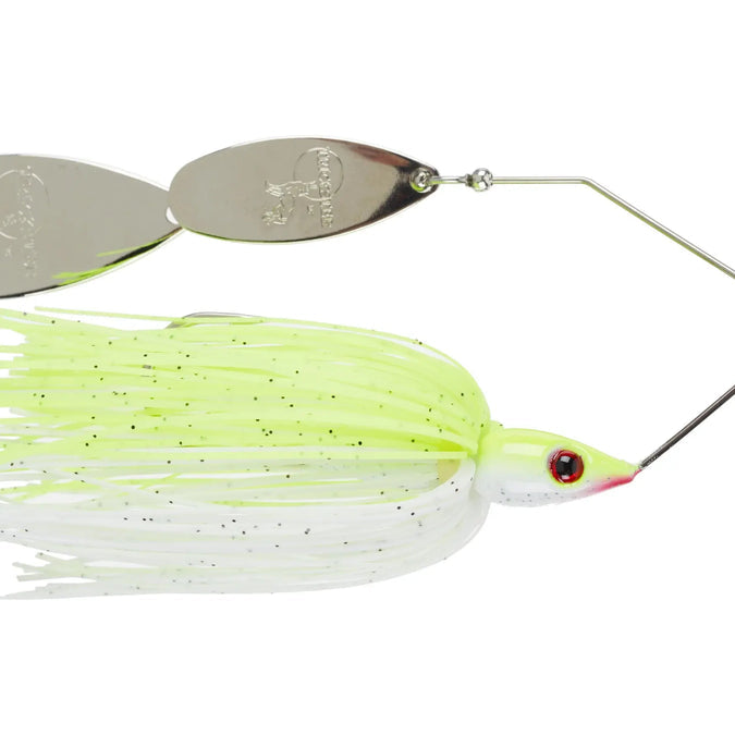 Head Hunter Rick Clunn Trickster Spinnerbait Chartreuse White