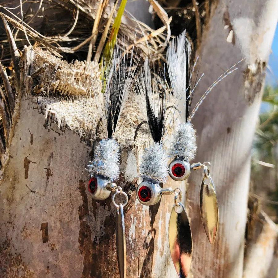 Born to Tie Bladed Jigs Live Minnow Feather