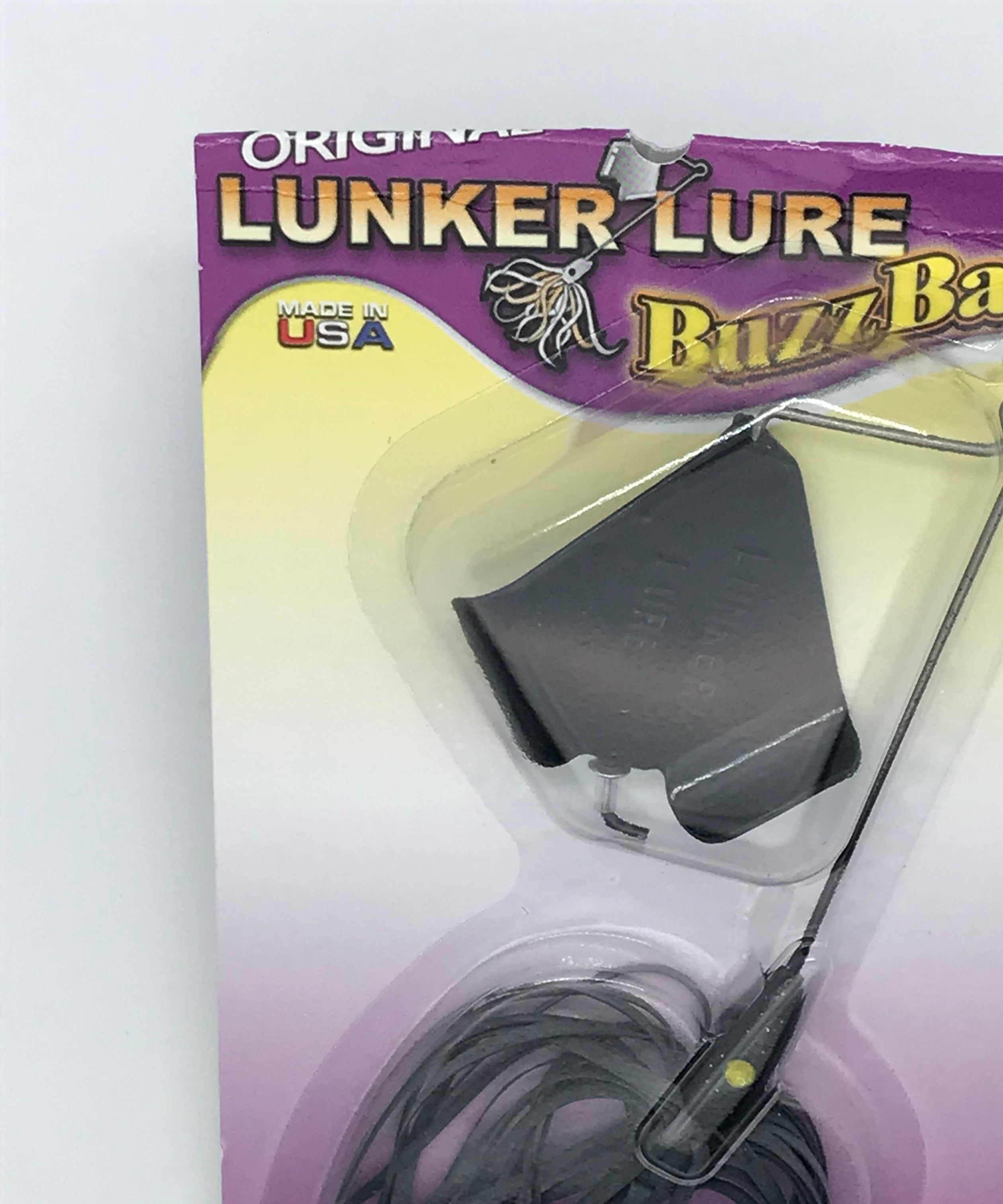 The Original Lunker Lure Buzzbait Gray Black