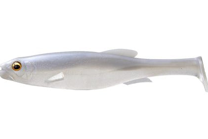 Megabass Magdraft Freestyle 5" White Back Shad