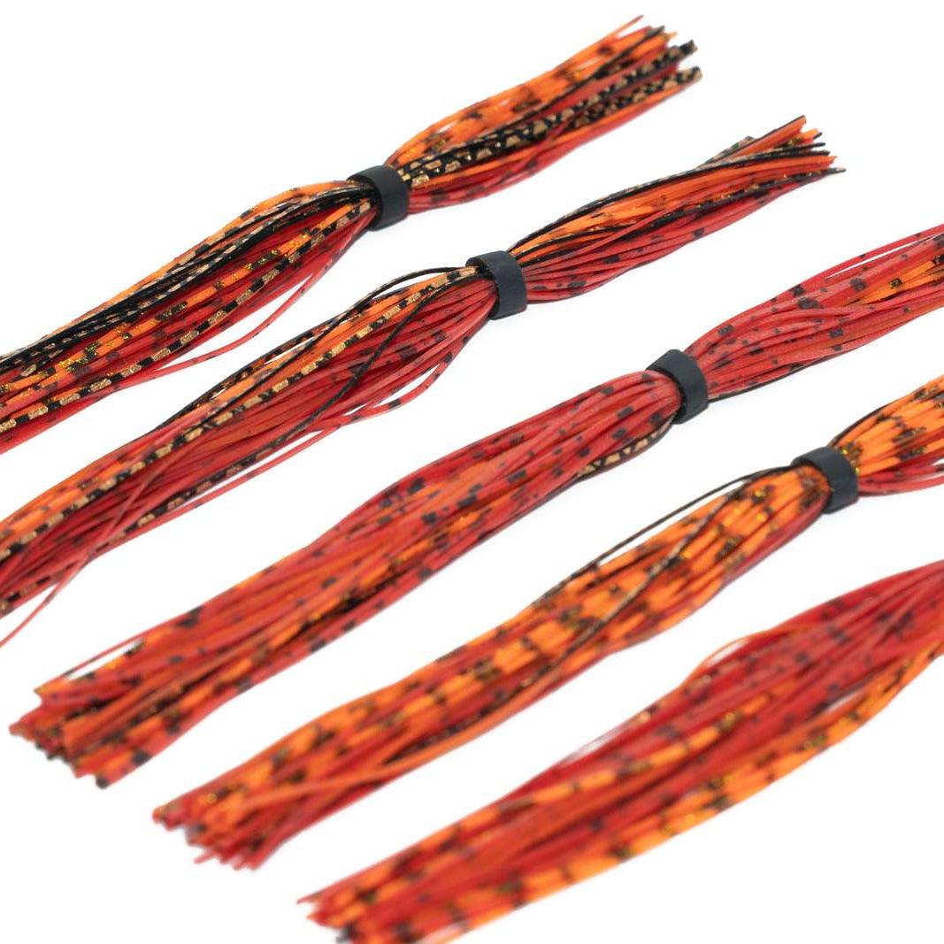 6th Sense Silicone Jig Skirt Rayburn Red