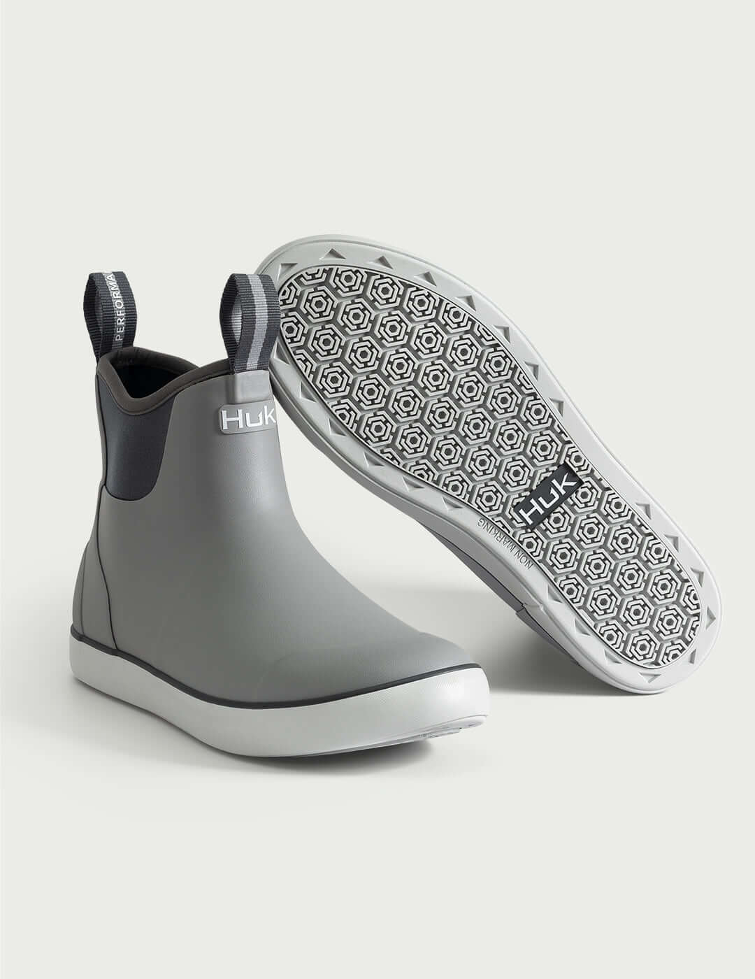 Huk Rogue Wave Fishing Boots Gray