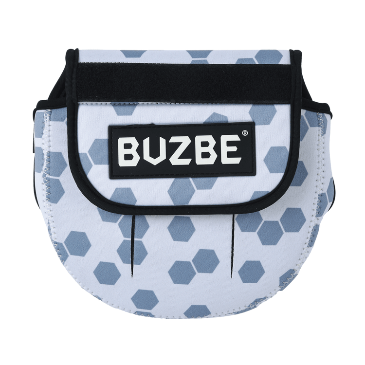 Buzbe Spinning Reel Covers White Hex