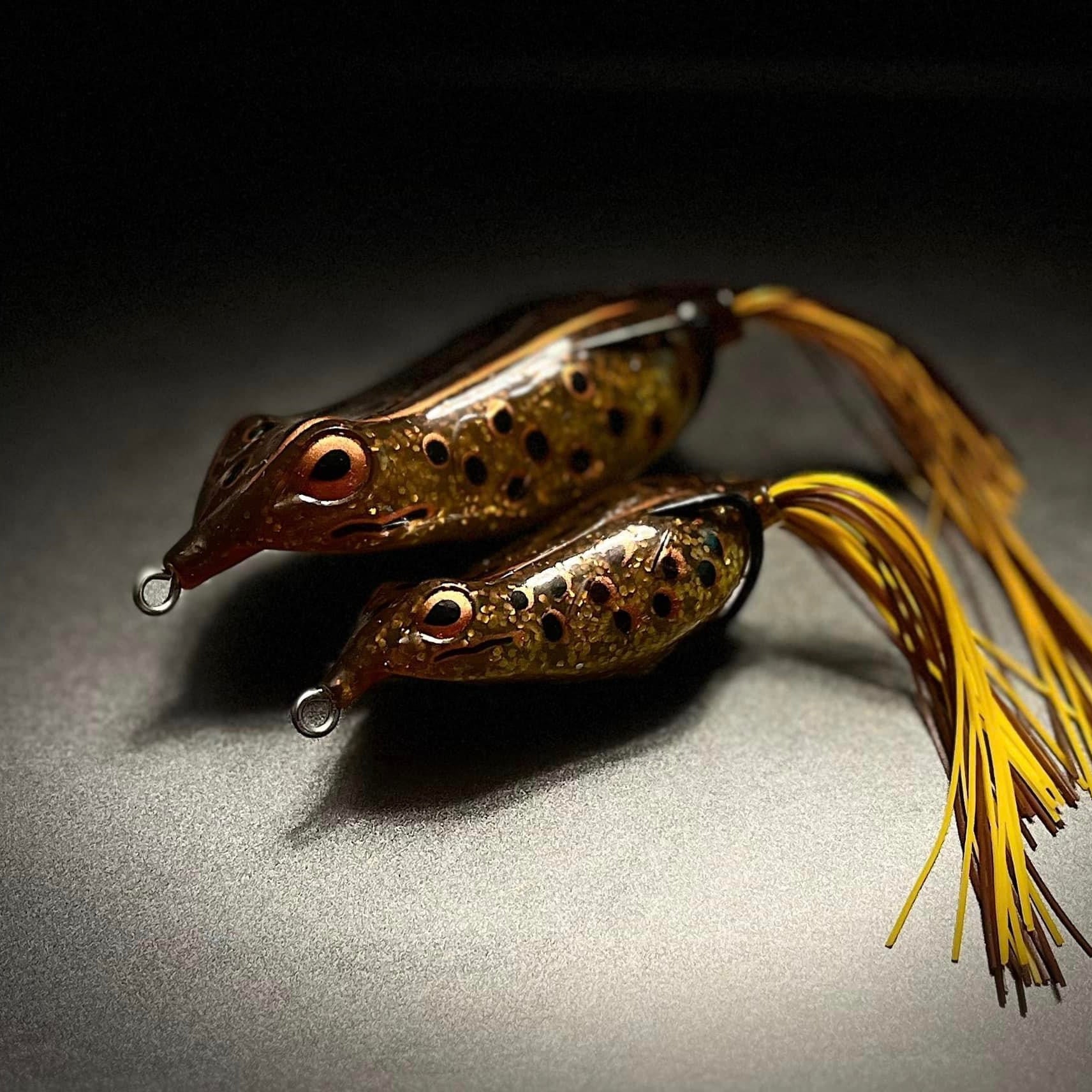 Copper Red Baits Tsunami Frog Golden Nugget