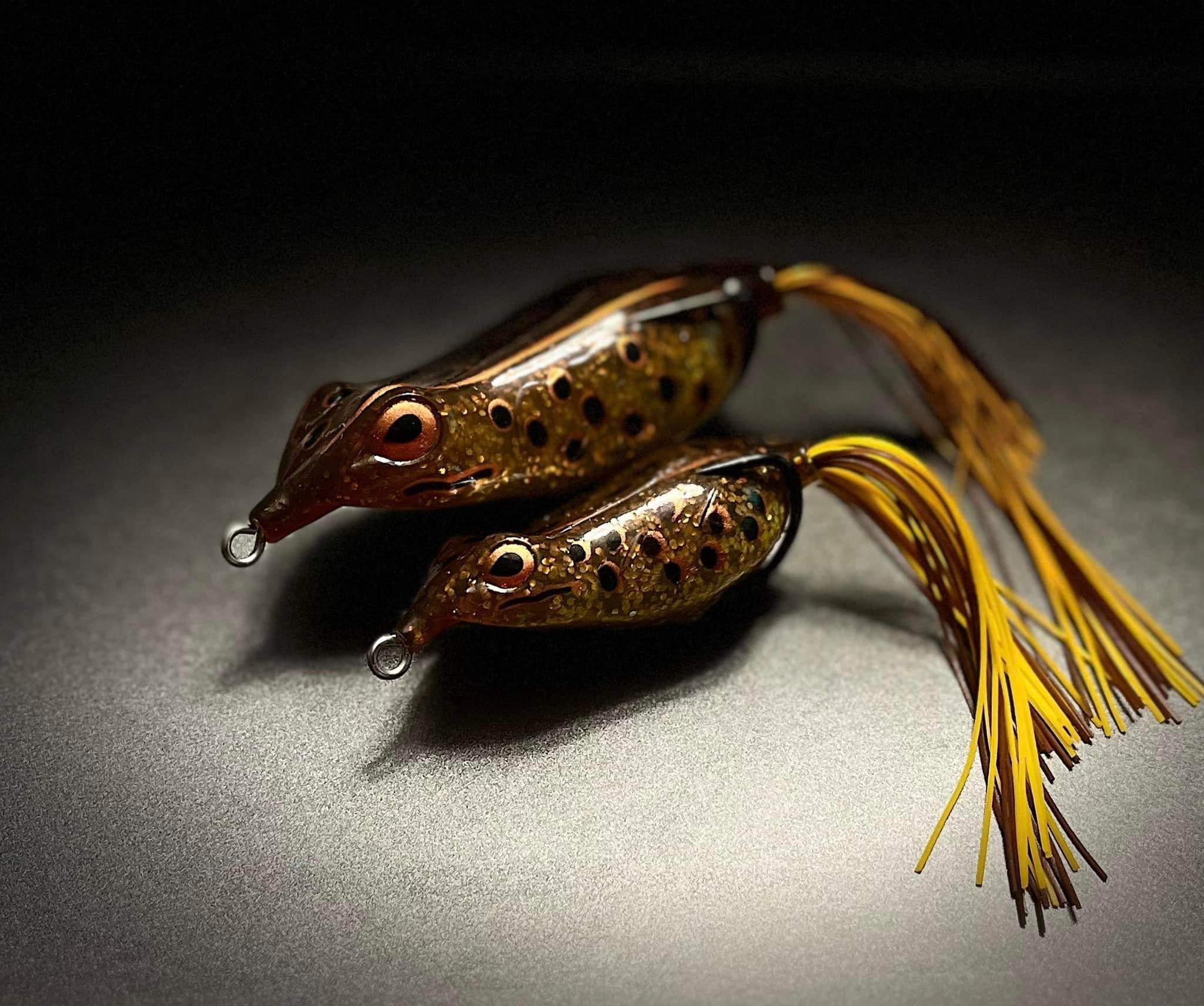 Copper Red Baits Tsunami Frog Golden Nugget