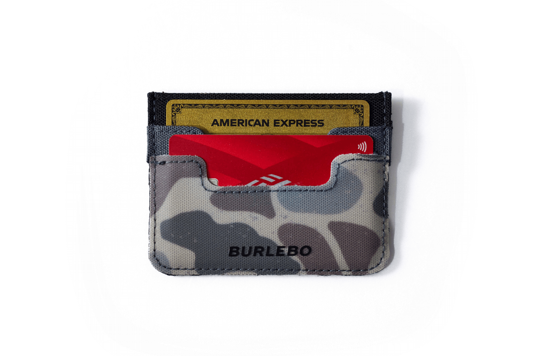 Burlebo Credit Card Wallet Classic Deer Camo