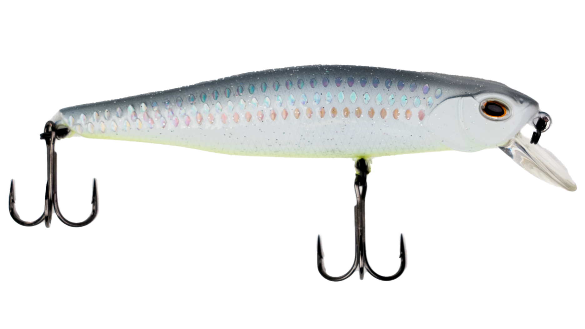 G-Ratt GB-100 Jerkbait WHITE LIGHTNING