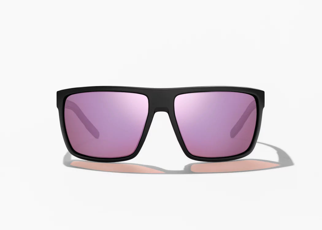 Bajio Toads Sunglasses Black Matte Rose Mirror Glass