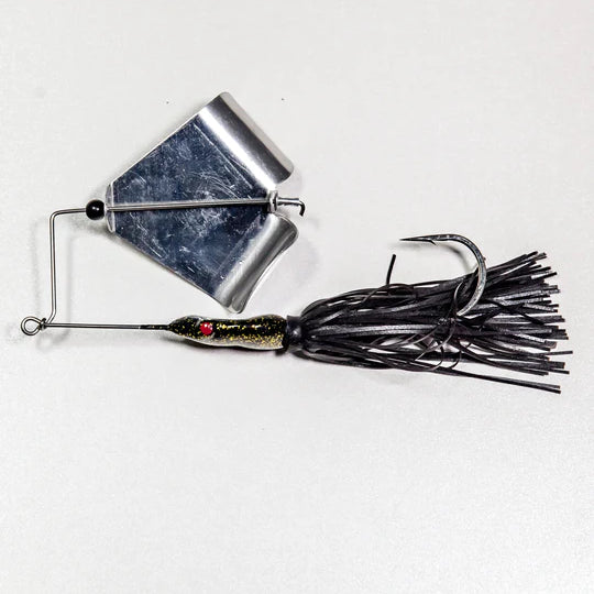 Crock-O-Gator Head Knocker Buzzbaits Black Black