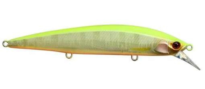 Jackall Rerange 110MR Jerkbait Chartreuse Back Pearl (D)