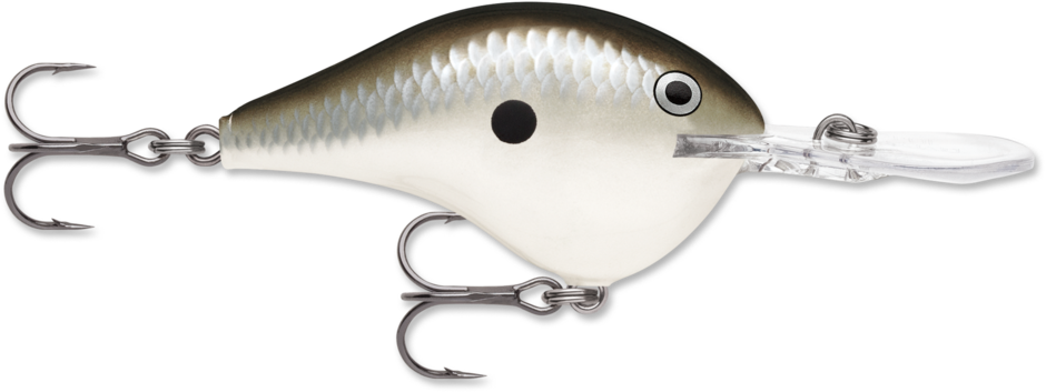 Rapala DT-10 Pearl Grey Shiner