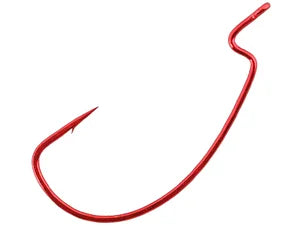 Gamakatsu Offset EWG Worm Hooks Red 0 Hook