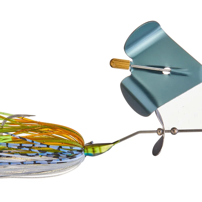 Jackall Firecracker Buzzbait Chartreuse Tail Gill