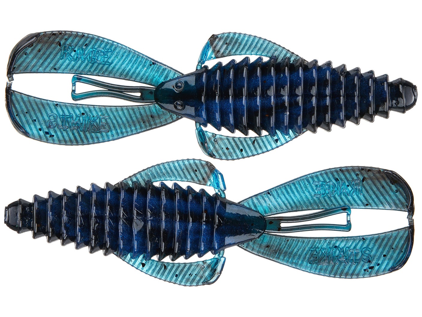 Strike King Rage Bug Black Blue Swirl