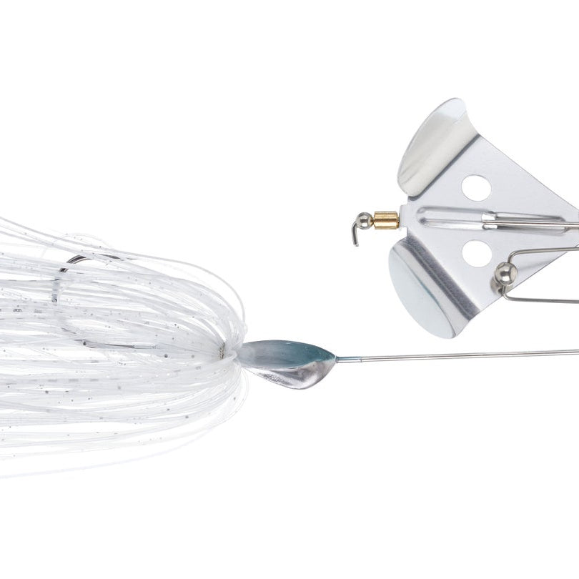 Damiki MTB Noisy Buzzbaits White Silver