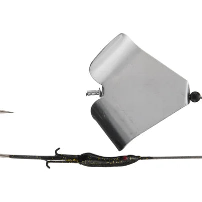 Crock-O-Gator X-bite Skirtless Buzzbaits Black