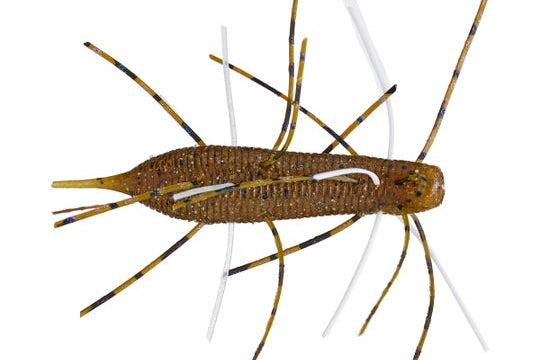 Geecrack Imo Kemushi Floating Stick Worm Green Pumpkin White-366