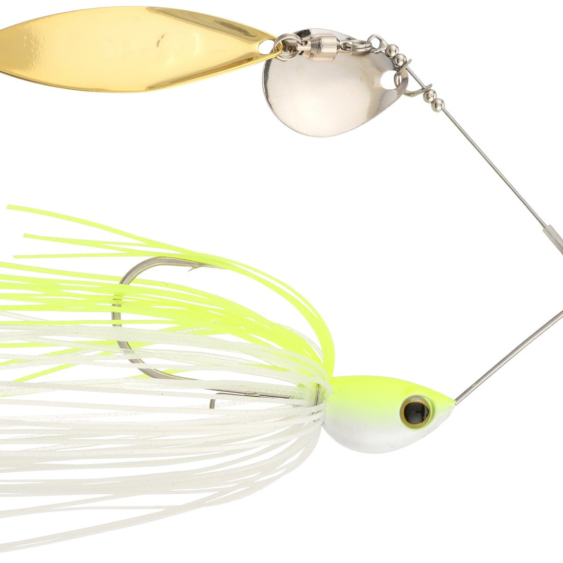 Shimano Swagy TW Spinnerbaits Chartreuse White