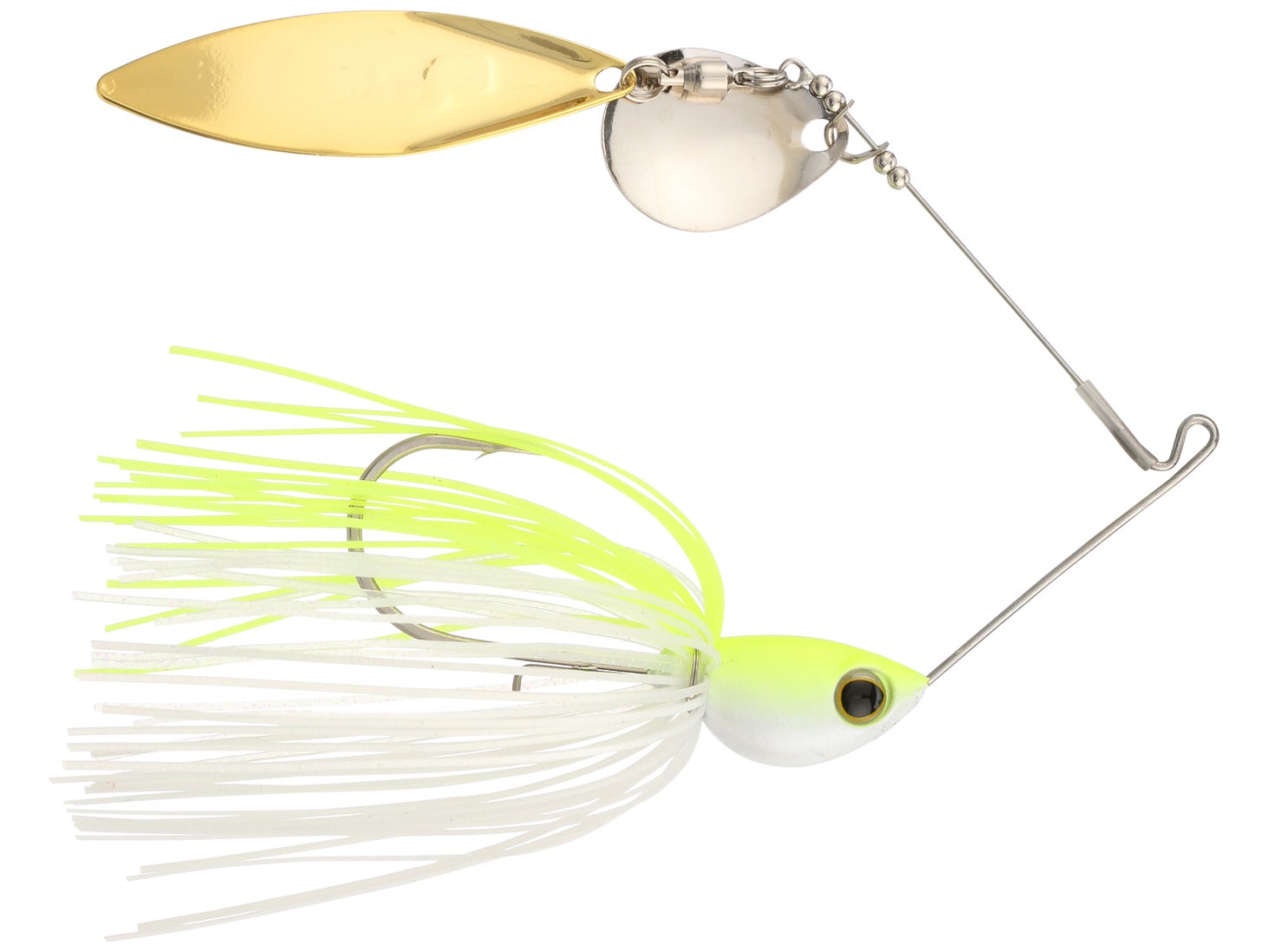 Shimano Swagy TW Spinnerbaits Chartreuse White