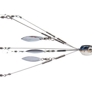 6th Sense Umbrella Rig 4K Shad 5.5" 5 Wire 4 Blade