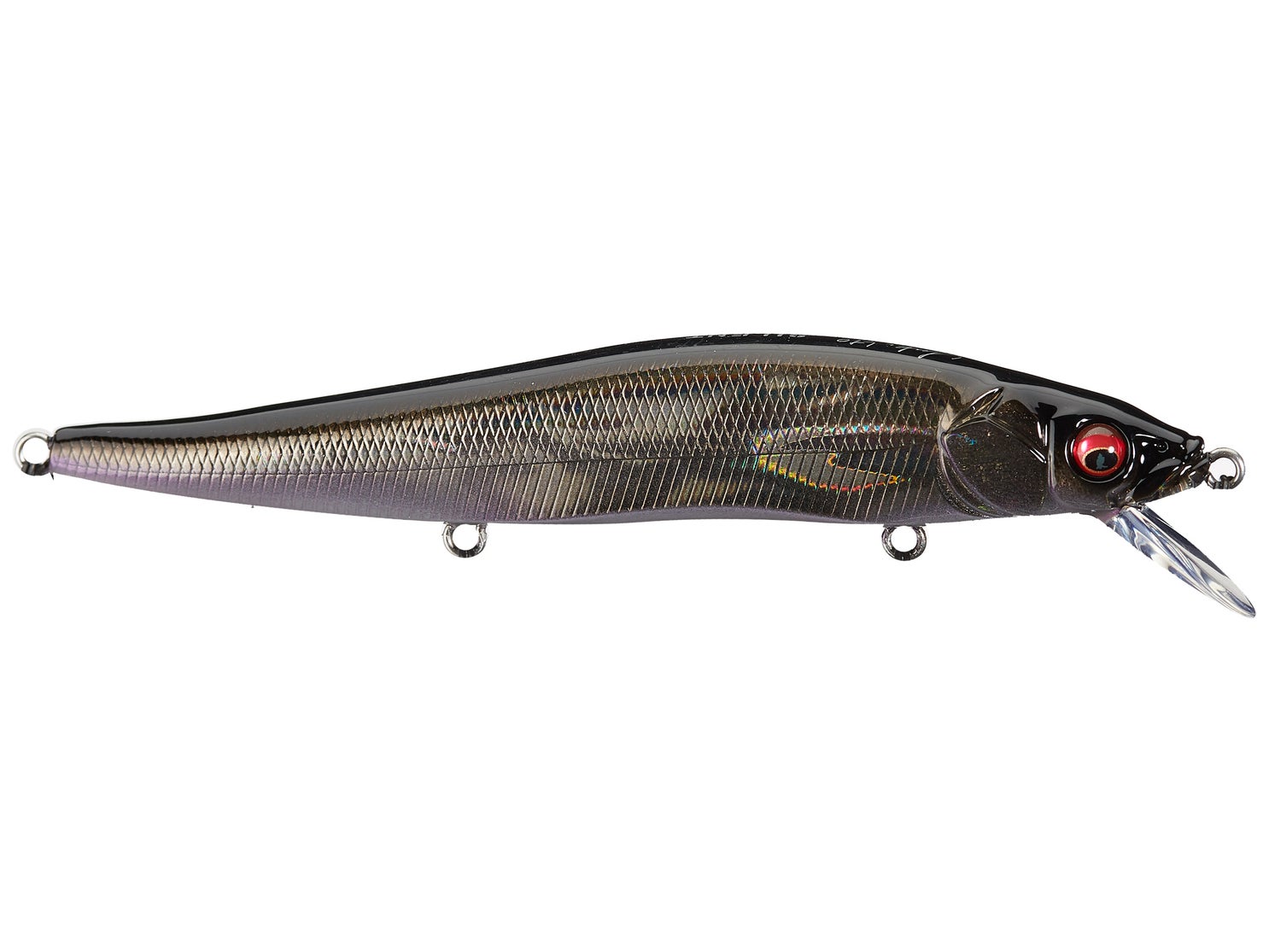 Megabass Ito Vision 110 Silent Jerkbaits GG Deadly Black Shad