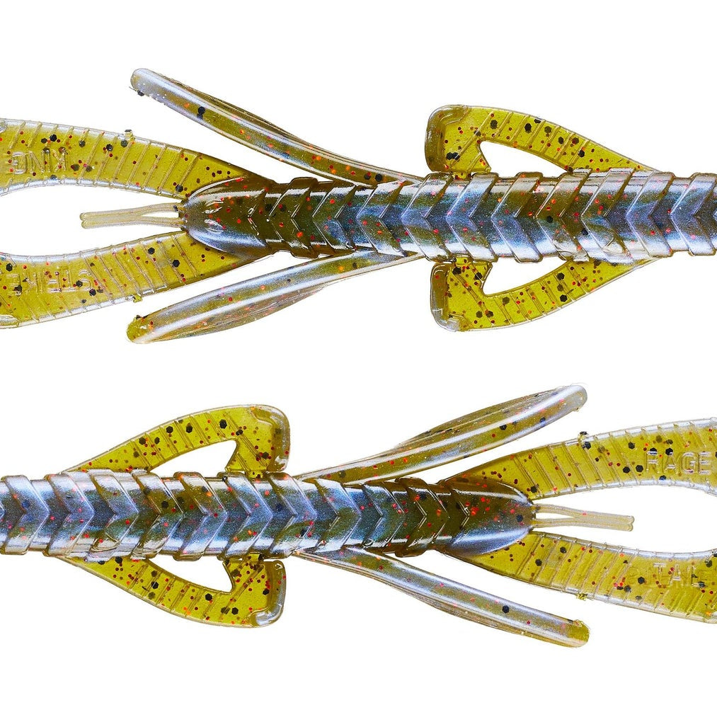 Strike King Rage Hawg Blue Craw Red Flake