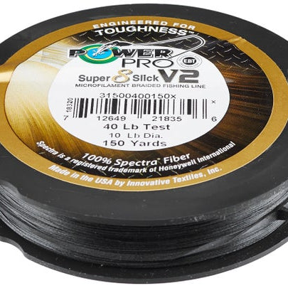 Power Pro Super8Slick V2 Braided Line Onyx