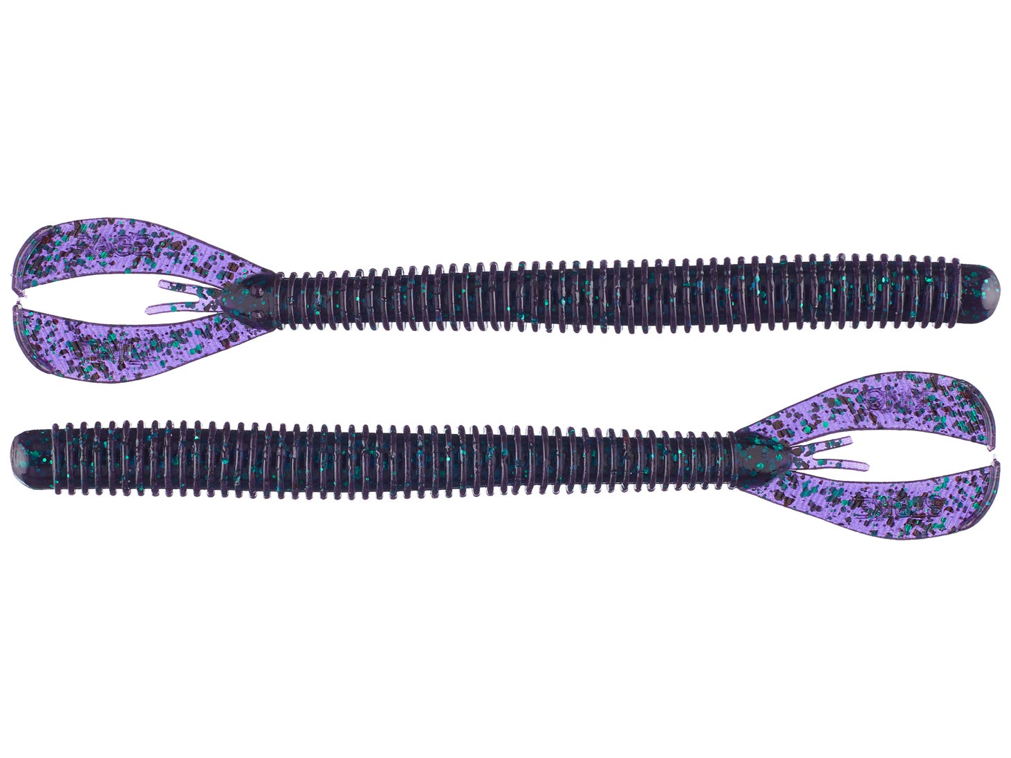 Strike King Rage Twin Tail Menace Worm 6" Junebug