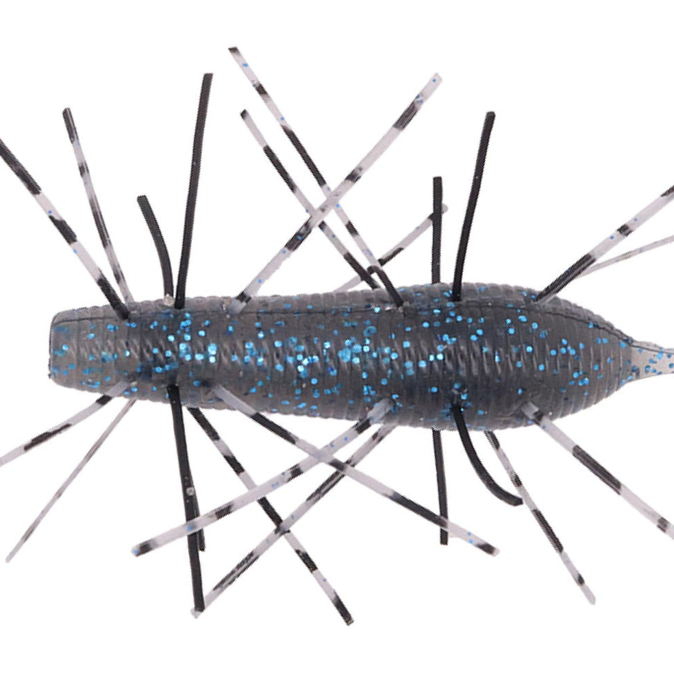 Geecrack Imo Kemushi Floating Stick Worm Smoke Blue Flake-391