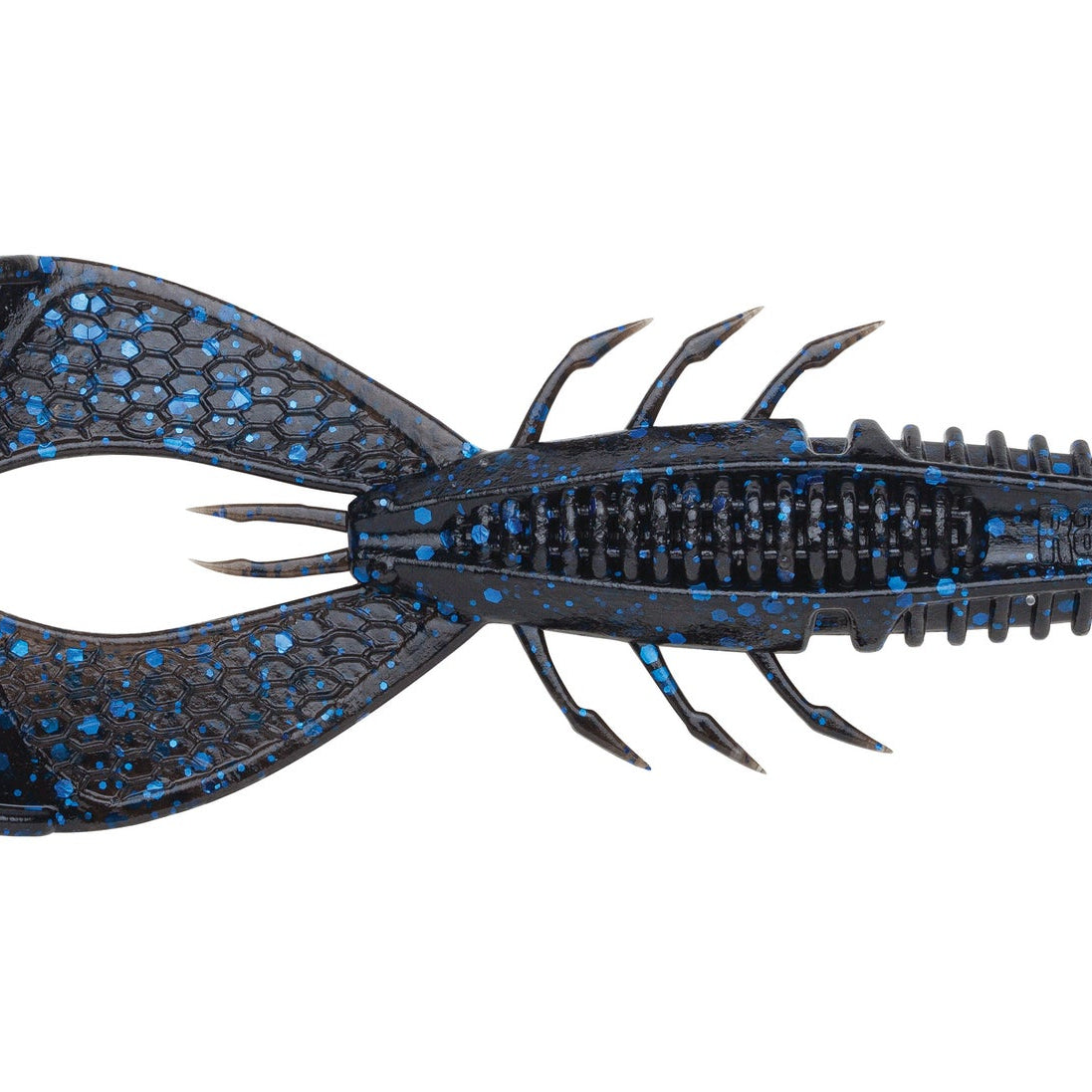 Crush City Cleanup Craw Black Blue Flake
