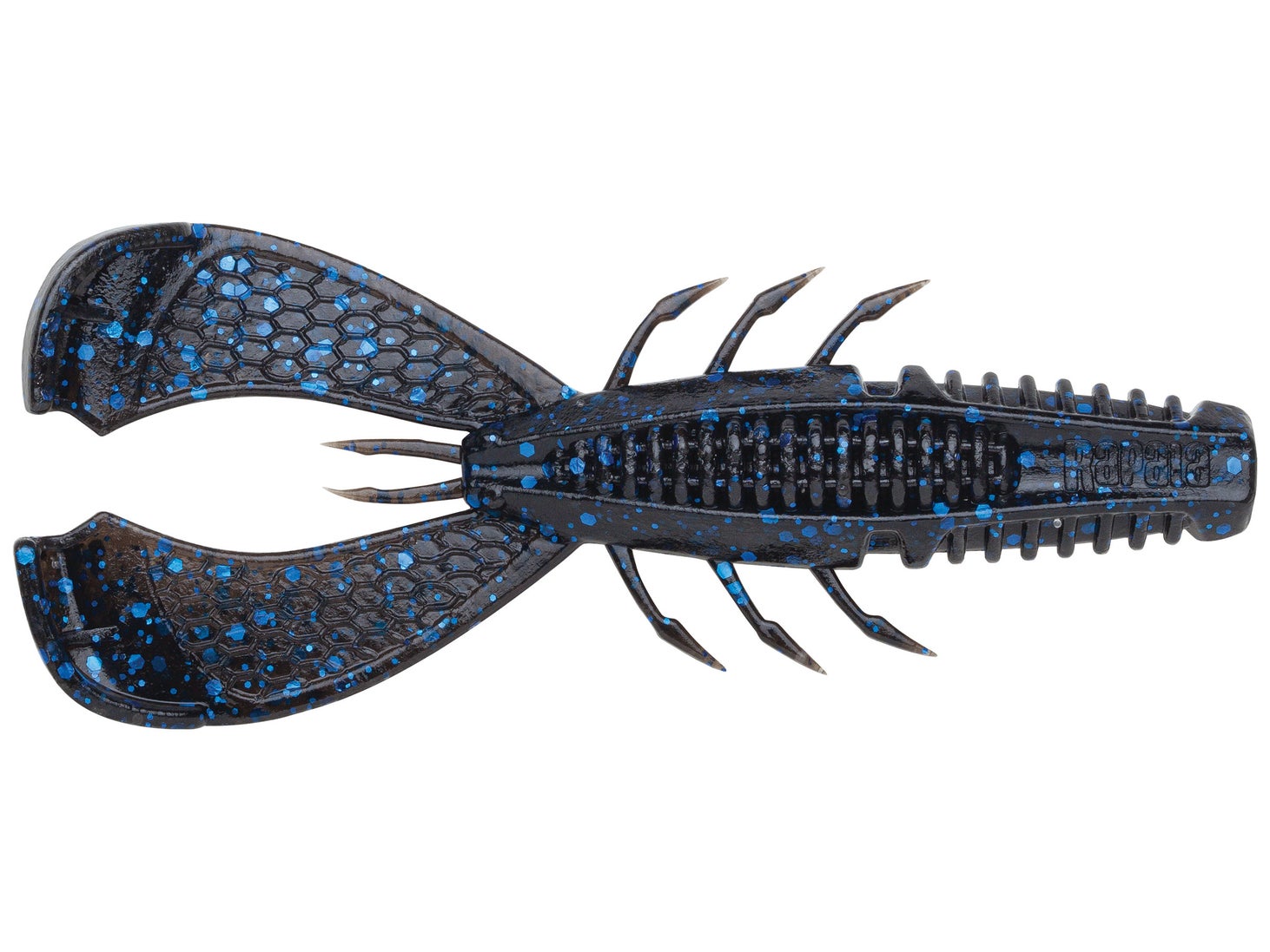 Crush City Cleanup Craw Black Blue Flake