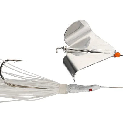 Crock-O-Gator Head Knocker Buzzbaits White White