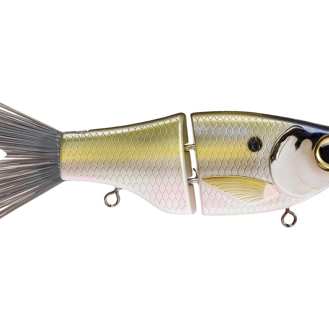 SPRO KGB Lil Guy 120 Glide Bait Platinum Shad
