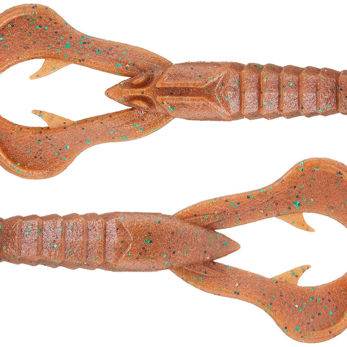 Berkley PowerBait Maxscent Crud Craw Pumpkin Green Flake