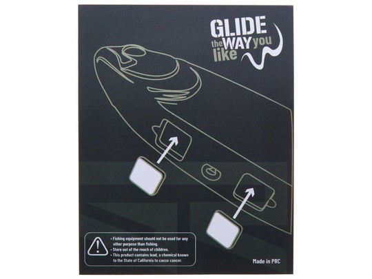 Swimbait Republic Lead Weight Stickers 10pk