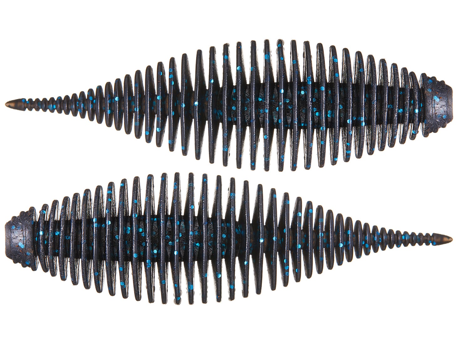 Geecrack Bellows Shad Floating Elastomer Black & Blue